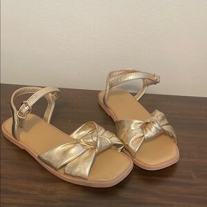 J. Crew Factory Square Toe Knot Sandals (size 13)